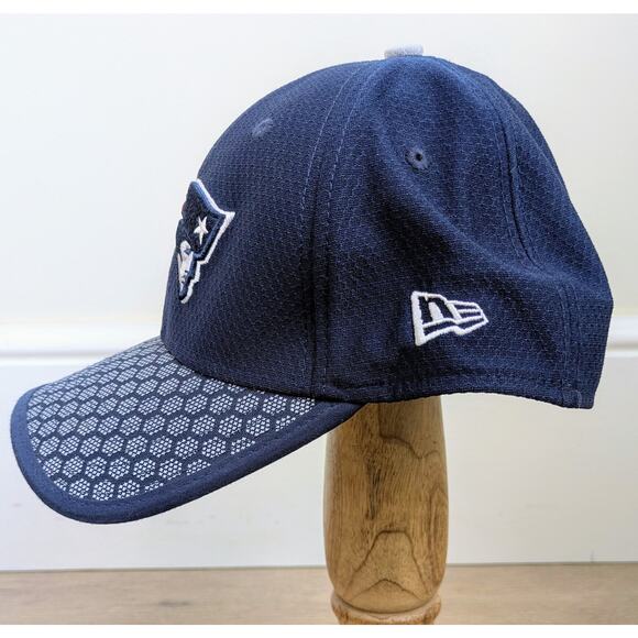New Era 39Thirty New England Patriots Blue Fitted Embroidered Hat Small/Medium - Picture 5 of 15